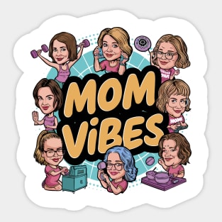 Mother Vintage - Mom Vibes Sticker